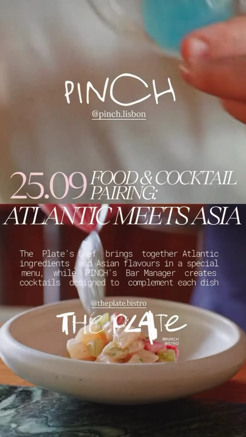 Prato de dumplings da harmonização Atlantic Meets Asia da Pinch